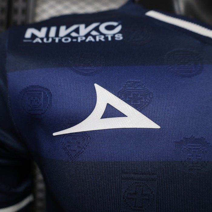 Player Version 2026-2027 Cruz Azul Third Away Dark Blue Soccer Jersey Football Shirt