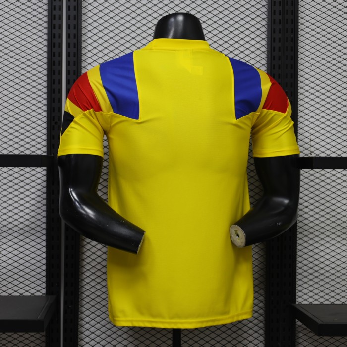 Player Version 2026-2027 Club America Aguilas Yellow EQT Soccer Jersey Football Shirt