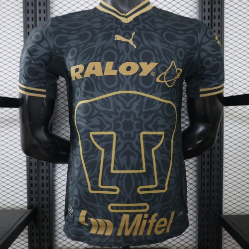 Player Version 2026-2027 Tigres UANL Third Away Black Soccer Jersey Football Shirt