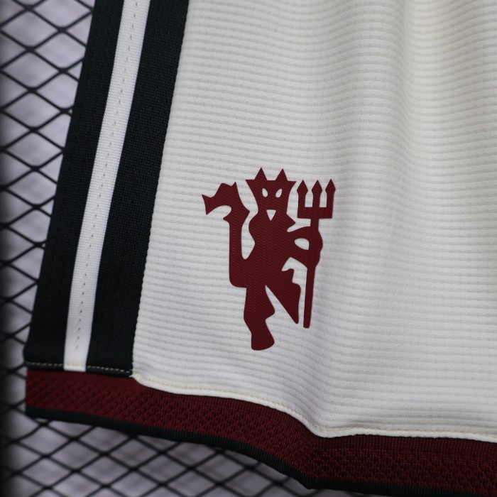 Player Version 2026-2027 Manchester United Third Away Soccer Shorts Football Shorts