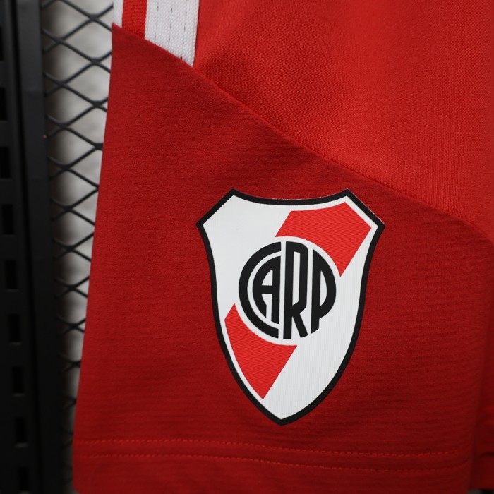 Player Version 2026-2027 River Plate Red Soccer Training Shorts Football Shorts