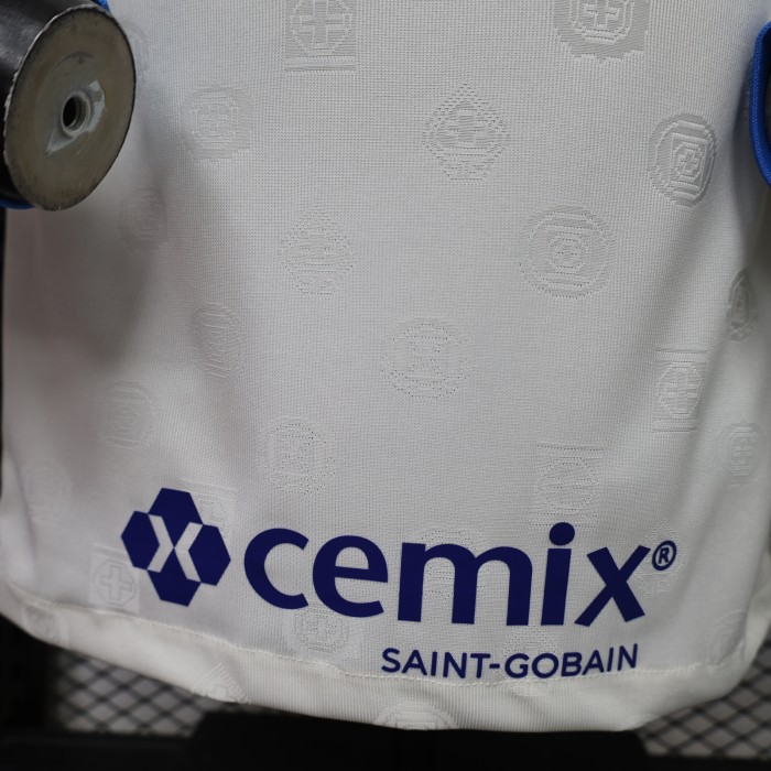 Long Sleeve Player Version 2026-2027 Cruz Azul Away White Soccer Jersey Football Shirt