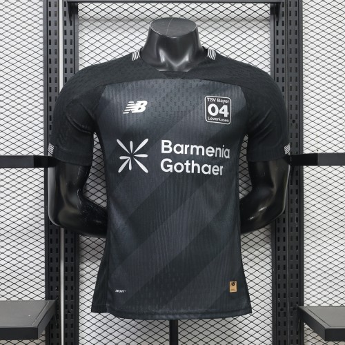 Player Version 2026-2027 Bayer 04 Leverkusen Third Away Black Soccer Jersey Football Shirt