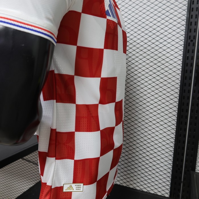 Player Version 2027 Croatia Home Soccer Jersey Football Shirt