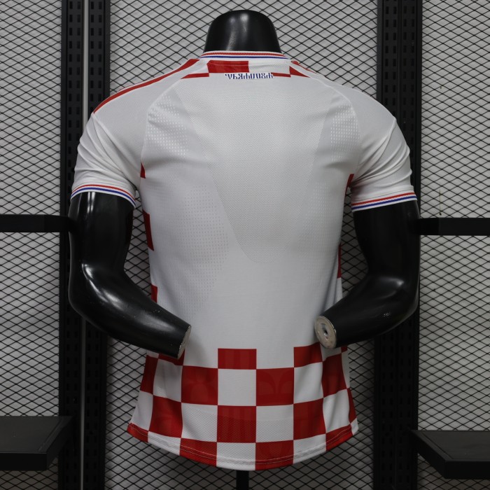Player Version 2027 Croatia Home Soccer Jersey Football Shirt