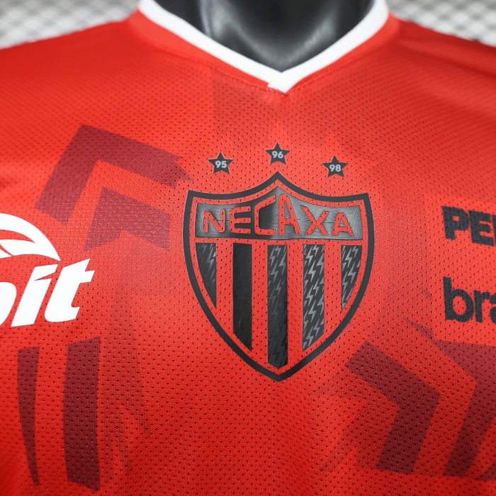 Player Version 2026-2027 Necaxa Away Red Soccer Jersey Football Shirt