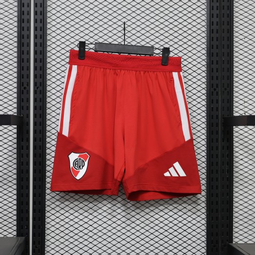 Player Version 2026-2027 River Plate Red Soccer Training Shorts Football Shorts