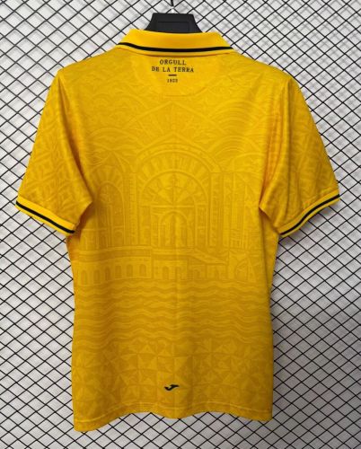Fans Version 2026-2027 Villarreal Yellow Street Version Soccer Jersey Football Shirt