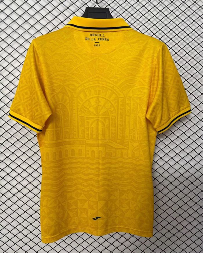 Fans Version 2026-2027 Villarreal Yellow Street Version Soccer Jersey Football Shirt