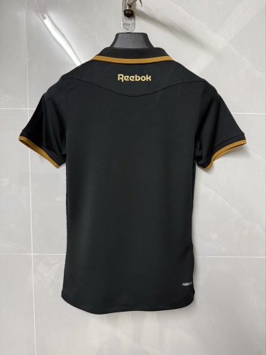 Women 2026-2027 Santa Cruz Third Away Black Soccer Jersey Girl Football Shirt