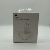 35W Dual USB-C Port Compact Power Adapter with Lightning Cable