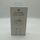 35W Dual USB-C Port Compact Power Adapter with Lightning Cable