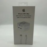 35W Dual USB-C Port Compact Power Adapter with Lightning Cable