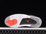 Air Jordan 4 Retro Infrared Black Grey - Pure Platinum