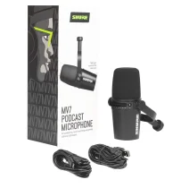 Shure Mv7 Professional recording microphone