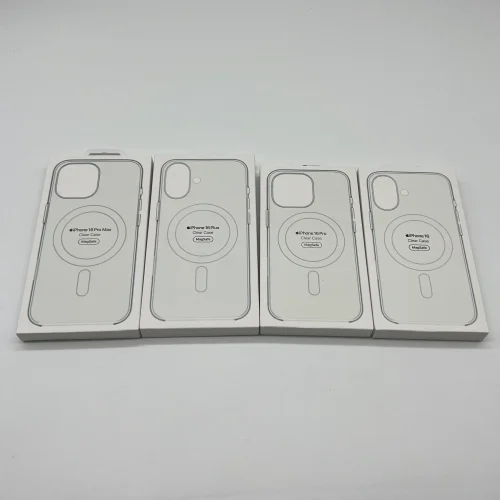 Wallet Chip iPhone 16 Pro Max Clear Case with MagSafe（Smart Button）