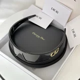 VeryDior M1U - Black Mask Sunglasses