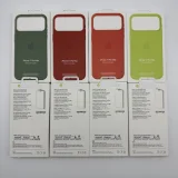 Wallet Chip iPhone 17 Pro Max Silicone Case with MagSafe（Smart Button）