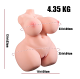 MRLSEXDOLL Asa TPE製トルソーオナホ フィギュアドール 大型オナホール