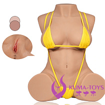 Tantaly Candice(#2) トルソー tpe製 Tantabosom胸 小麦肌色 トルソーオナホ 大型オナホール