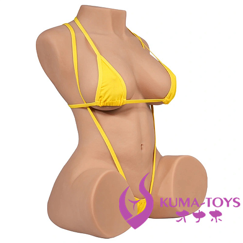 Tantaly Candice(#2) トルソー tpe製 Tantabosom胸 小麦肌色 トルソーオナホ 大型オナホール