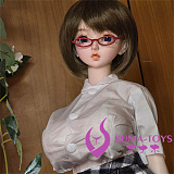 【宣伝写真衣装付属】Mini Doll  桃桃ちゃん P60CM PVCヘッド＋シリコン製ボディ ウィッグタイプ フィギュアオナホ ミニドール 大型オナホール