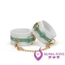 Liebe seele SM調教 手枷 チェーン付き sm拘束グッズ 人気SM 羊革・合金材質 大人の玩具 Liebe seele SM調教 手枷 チェーン付き sm拘束グッズ 人気SM 羊革・合金材質 大人の玩具