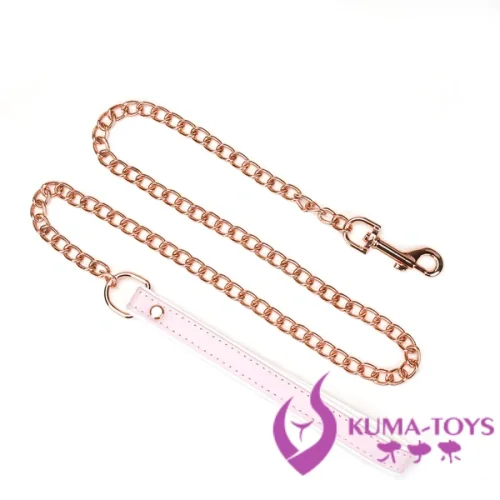 Liebe seele SM調教首輪 リード付き sm プレイ 器具  アダルト グッズSM 羊革・合金材質 刺激おもちゃ