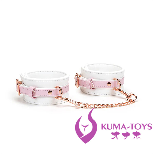 Liebe seele SM手枷 チェーン付き sm拘束グッズ 人気SM道具 羊革・合金材質 大人の玩具