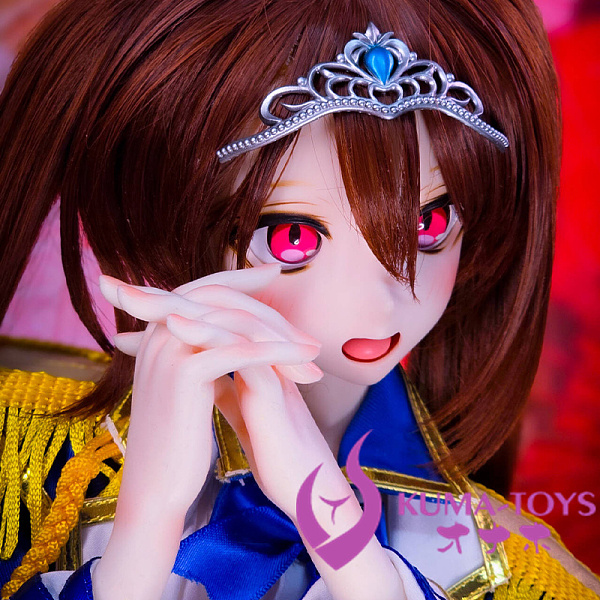 Mini Doll E60CM #大和赤骥ヘッド PVCヘッド+シリコン製ボディ ウィッグタイプ リアルミニドール フィギュアセックス