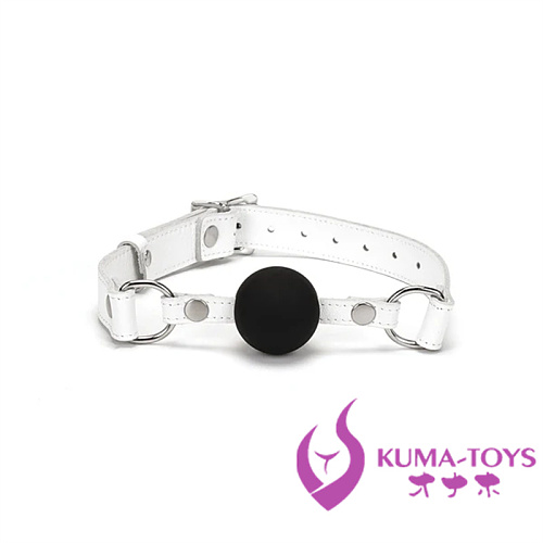 Liebe seele 口枷 刺激smグッズ 牛革・合金材質 SM調教道具 SMコスプレ