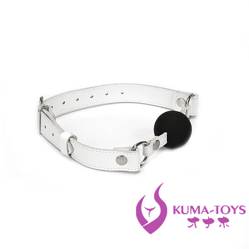 Liebe seele 口枷 刺激smグッズ 牛革・合金材質 SM調教道具 SMコスプレ