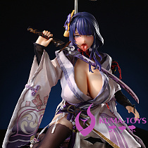 【宣伝写真衣装付属】Otaku Doll 雷電将軍 PVCヘッド＋シリコンボディ フィギュア 最新オナホ  オナホール