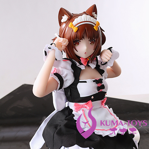 【宣伝写真衣装付属】Otaku Doll 猫娘 紅豆 PVCヘッド＋シリコンボディ ミニドール オナホール