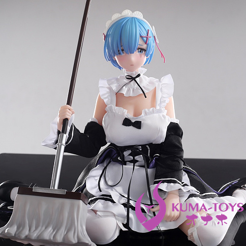 【宣伝写真衣装付属】Otaku Doll 蕾姆 PVCヘッド＋シリコンボディ 大人のおもちゃ アニメ人形ドール オナホール