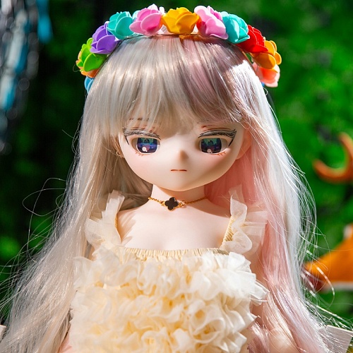 【宣伝写真衣装付属】Qita Doll  莉芙瑞尔 フィギュア  PVCヘッド＋TPEボディ 小型ラブドール