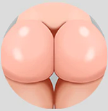 JigglyJoy 85cm JJ23トルソー＆JH12ヘッド シリコン 欧米系ラブドールトルソー 等身大オナホール