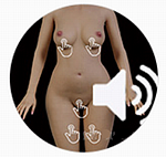 JigglyJoy 85cm JJ23トルソー＆JH12ヘッド シリコン 欧米系ラブドールトルソー 等身大オナホール