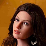 ZELEX ZX117Eトルソー&ZXE215-1ヘッド 腕無しトルソー シリコン材質 フェラ可能