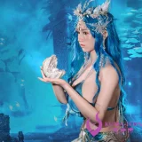 ナチュラル肌色トルソー 人魚コスプレ96cm トルソー+T43b 米苏（Misu）