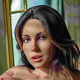 ZELEX ZX84Jトルソー&ZXE201-5ヘッド 腕付きトルソー シリコン材質 フェラ可能 欧米ドール オナホール