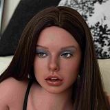 ZELEX ZX84Jトルソー&ZXE201-5ヘッド 腕付きトルソー シリコン材質 フェラ可能 欧米ドール オナホール