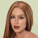 ZELEX ZX84Jトルソー&ZXE201-5ヘッド 腕付きトルソー シリコン材質 フェラ可能 欧米ドール オナホール