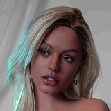 ZELEX ZX84Jトルソー&ZXE201-5ヘッド 腕付きトルソー シリコン材質 フェラ可能 欧米ドール オナホール