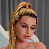 ZELEX ZX84Jトルソー&ZXE201-5ヘッド 腕付きトルソー シリコン材質 フェラ可能 欧米ドール オナホール