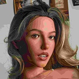 ZELEX ZX84Jトルソー&ZXE201-5ヘッド 腕付きトルソー シリコン材質 フェラ可能 欧米ドール オナホール