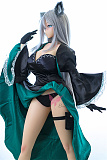 Butterfly Doll 黑紗 #BH132 150cm Hカップ 巨乳 等身大 アニメ系 エロ セクシーラブドール
