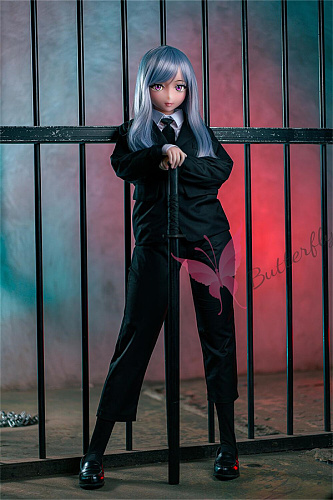 ButterflyDoll #BH110 Lia 雷 140cm E-cup S-TPE製 銀髪アニメラブドール 爆乳 エロ二次元せっくす人形