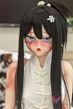Butterfly Doll シルヴィ #BH120 132cm Aカップ S-TPE材質 傷跡メイク 美少女 アニメ系 ラブドール