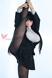 Butterfly Doll 140cm #BH122ヘッド 莉音 S-TPE Fカップ 巨乳 ラブドール ブルーアーカイブ コスプレアニメ セックスドール 黒髪 制服